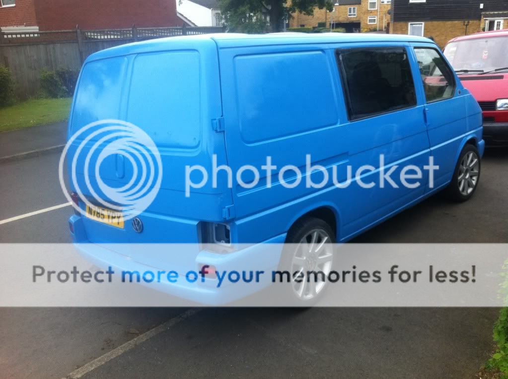 Roller Painted Vans VW T4 Forum VW T5 Forum