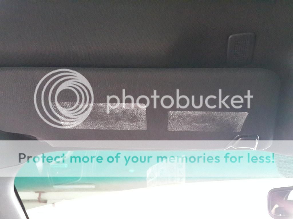 Removing Warning Stickers From Visors Page 3 Ford Explorer and Ranger Forums "Serious