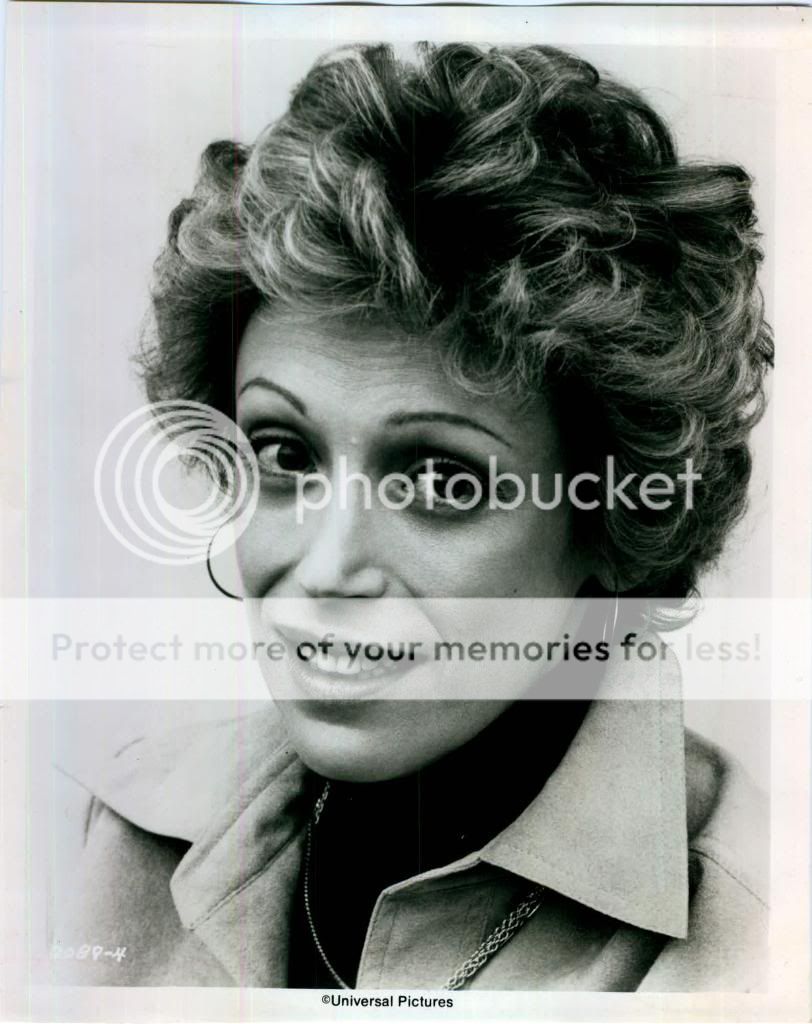 1976 Lorraine Gary Actress Car Wash Closeup Face Hysterical Woman Press