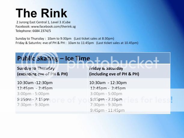 Disco Ice Skating at The Rink JCube