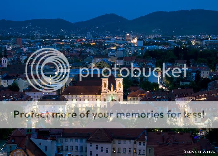 Graz by night