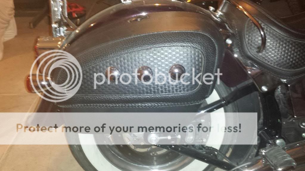 FLSTN Deluxe OEM Saddlebags Harley Davidson Forums